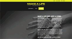 Desktop Screenshot of makealife.com